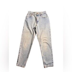 Vintage Levi's 551 Relaxed Fit High Waist  Blue Straight Jeans 1990s USA - 26